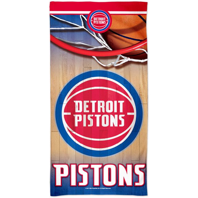 Serviette de plage Spectra WinCraft Detroit Pistons 76,2 x 152,4 cm