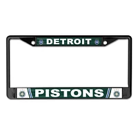 Cadre de plaque d'immatriculation WinCraft Detroit Pistons City Edition