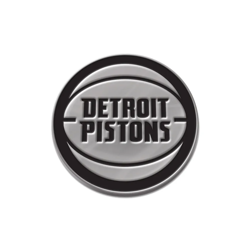 Emblème de voiture WinCraft Detroit Pistons Team Chrome