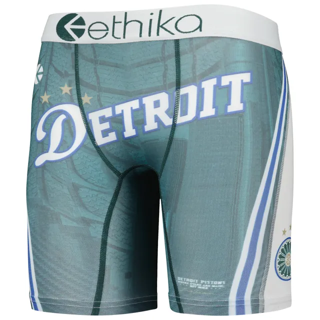 Ethika Youth Ethika Green Detroit Pistons City Edition Boxer