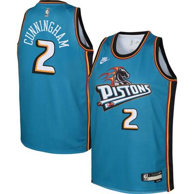 Nike Youth Nike Cade Cunningham Teal Detroit Pistons 2022/23 Swingman Jersey  - Classic Edition | Coquitlam Centre