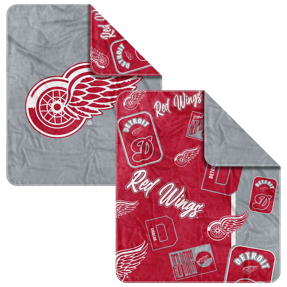  Detroit Red Wings 50" x 60" Dream Weave Throw Blanket