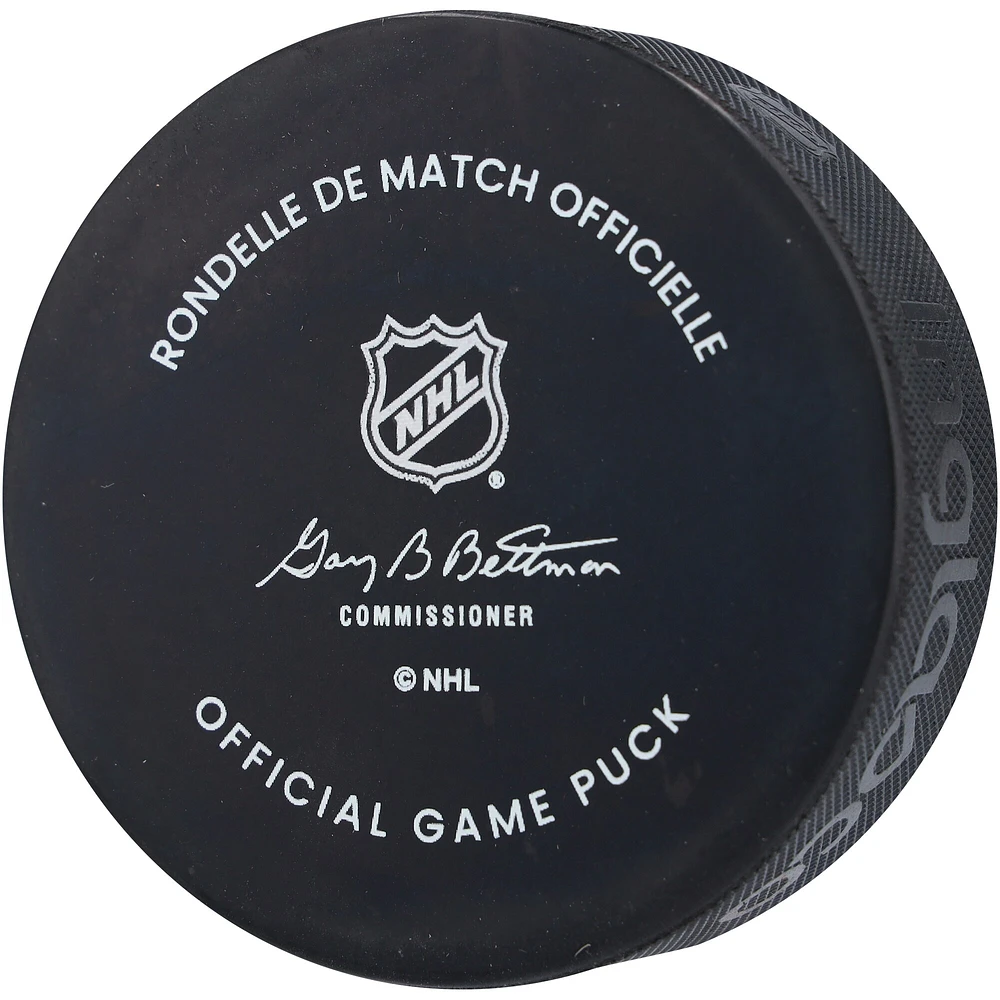 Alex DeBrincat Detroit Red Wings Autographed 2025 Stadium Series Official Game Puck