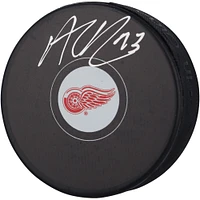 Alex DeBrincat Detroit Red Wings Autographed Hockey Puck