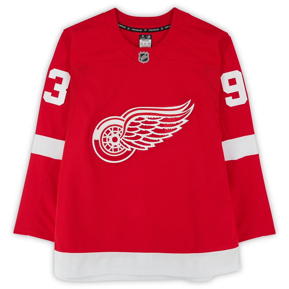 Maillot Premium Fanatics autographié par Alex DeBrincat des Red Wings de Detroit
