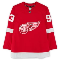 Maillot Premium Fanatics autographié par Alex DeBrincat des Red Wings de Detroit