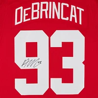 Maillot Premium Fanatics autographié par Alex DeBrincat des Red Wings de Detroit
