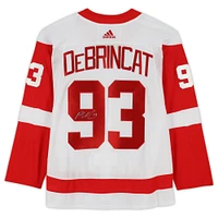 Alex DeBrincat Detroit Red Wings Autographed White adidas Authentic Jersey