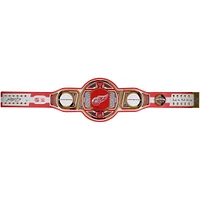 Ceinture de titre WWE Legacy autographiée par Alex DeBrincat Detroit Red Wings avec inscription « Lets Go Red Wings