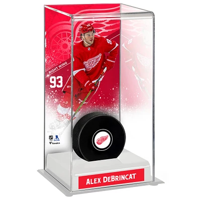 Étui de luxe pour rondelles de hockey hautes Alex DeBrincat Detroit Red Wings