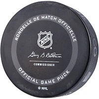 Rondelle de match officielle autographiée par David Perron des Red Wings de Détroit