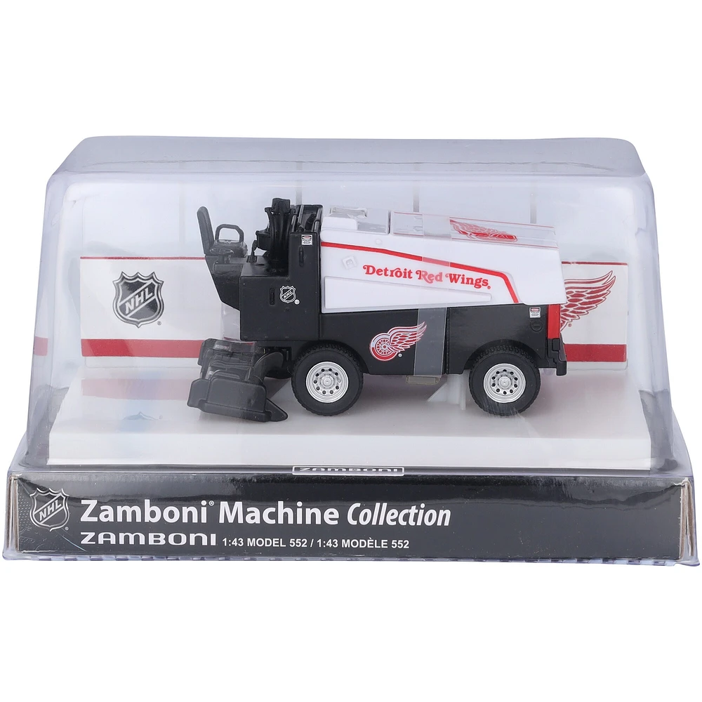 Zamboni moulée sous pression à l'échelle 1:43 des Red Wings de Détroit