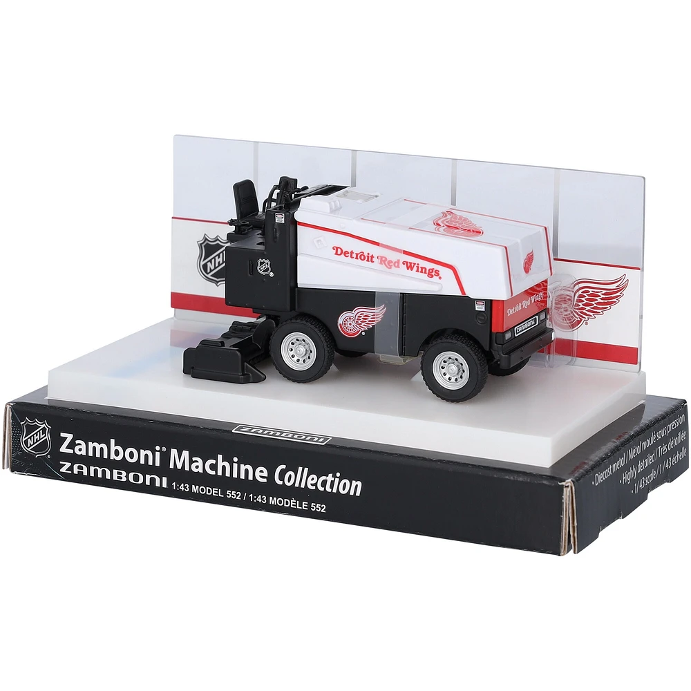 Zamboni moulée sous pression à l'échelle 1:43 des Red Wings de Détroit