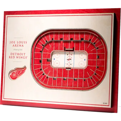 Detroit Red Wings 17'' x 13'' 5-Layer StadiumViews 3D Wall Art