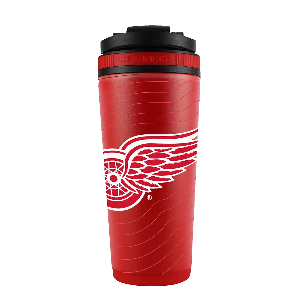 Detroit Red Wings 26oz. 4D Stainless Steel Shaker Bottle