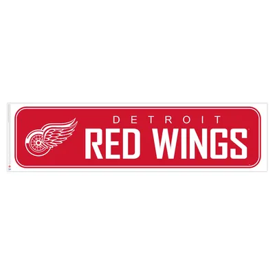 Détroit Red Wings - 90'' x 23'' Team Repositional Long Design Wall Decal