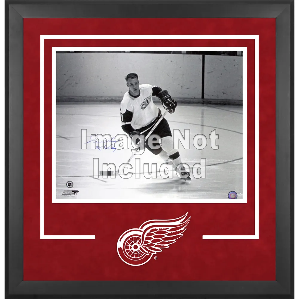 Lids Detroit Red Wings Fanatics Authentic Black Framed Jersey