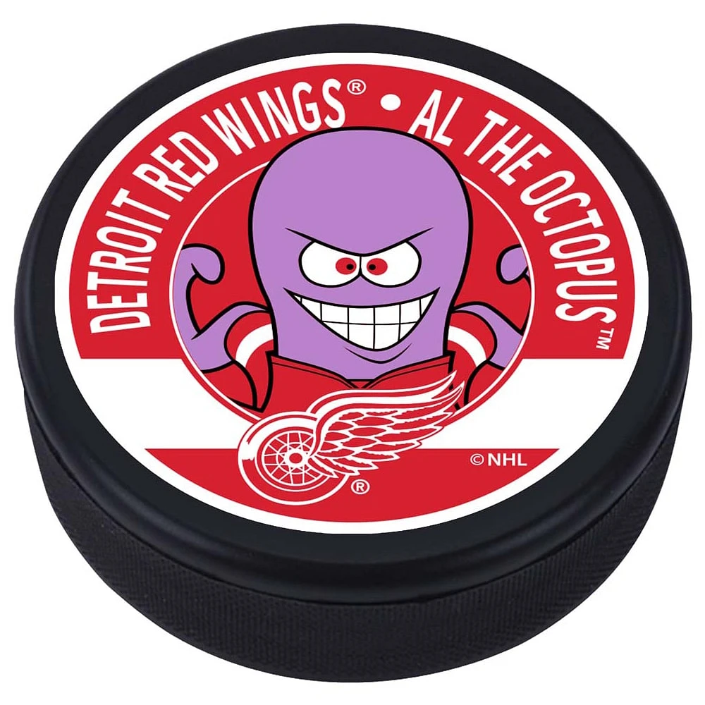 Red Wings de Detroit - Conception de mascotte rondelle de hockey