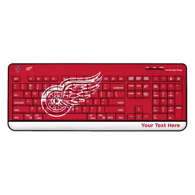 Detroit Red Wings Personalized Wireless Keyboard