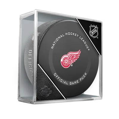 Detroit Red Wings Fanatics Authentic Unsigned Inglasco 2021 Model Official Game Puck