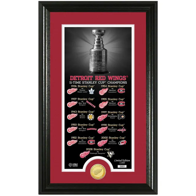 Lids Detroit Red Wings Fanatics Authentic Black Framed Jersey Display Case