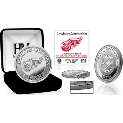 Highland Mint Detroit Red Wings Silver Mint - Coin