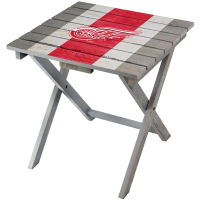 Detroit Red Wings Imperial Folding Adirondack Table - Gray