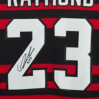 Maillot authentique Adidas Reverse Retro autographié par Lucas Raymond des Red Wings de Detroit 2022-23
