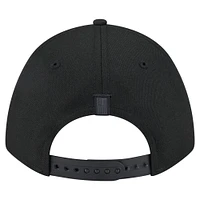 Men's New Era  Black Detroit Red Wings Game Day Stealth Flag 9FORTY A-Frame Adjustable Hat