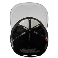 Casquette Snapback en molleton français Detroit Red Wings Pro Standard pour homme en crème