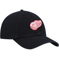 Casquette réglable Clean Up Detroit Red Wings '47 noire pour homme
