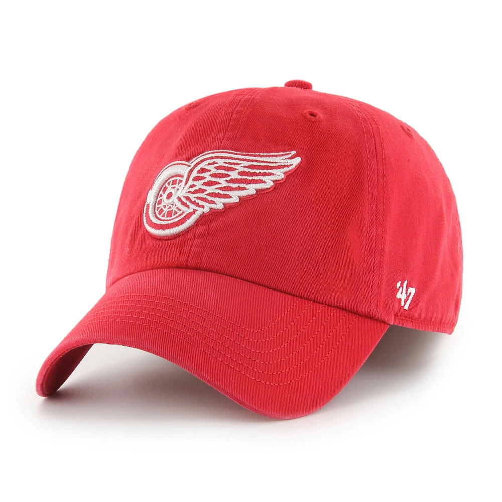 Casquette '47 Red Detroit Wings Classic Franchise Flex pour homme