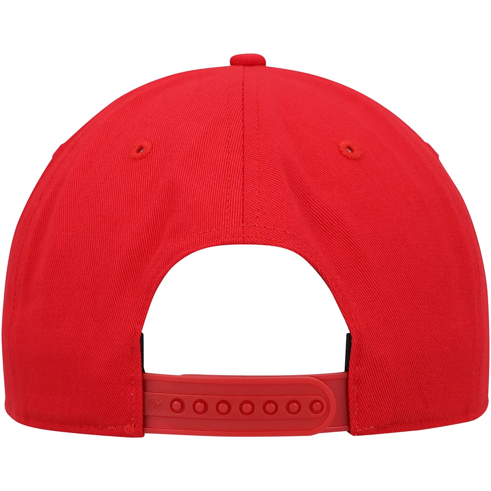 Casquette '47 Red Detroit Red Wings Primary Hitch Snapback pour homme