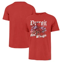 Men's '47 Red Detroit Wings Regional Localized Franklin T-Shirt