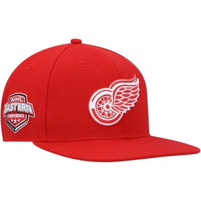 Detroit Red Wings Mitchell & Ness SOUL Snapback Hat - White