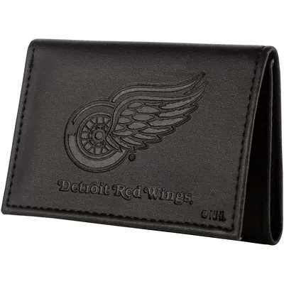 Detroit Red Wings Hybrid Tri-Fold Wallet - Black