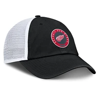 Men's Fanatics  Black/Gray Detroit Red Wings Averie Trucker Adjustable Hat