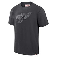 T-shirt Fanatics noir pour homme des Red Wings de Detroit fabriqué au Canada