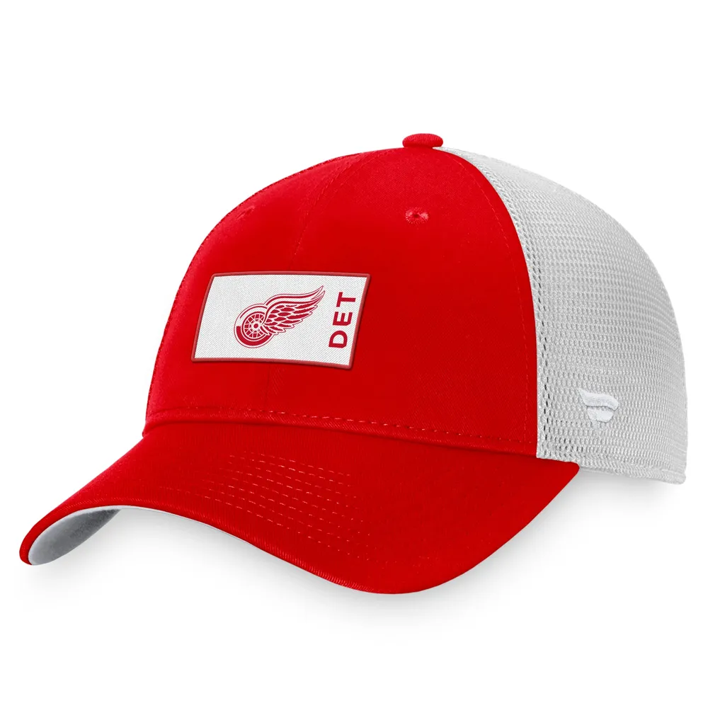 Gorra trucker icónica roja/blanca con la marca Real Salt Lake Fanatics para  hombre