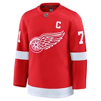 Maillot domicile rouge premium des Red Wings de Detroit Dylan Larkin pour hommes Fanatics