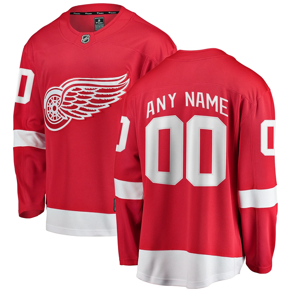 Hommes fanatiques de marque Red Detroit Wings Breakaway