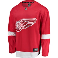 Maillot Fanatics Red Detroit Wings Breakaway Domicile pour hommes