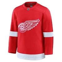 Men's Fanatics Red Detroit Wings Home Premium Jersey