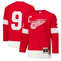 Maillot rouge Gordie Howe pour homme des Red Wings de Detroit 1960-61 Power Play