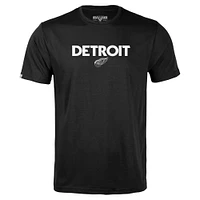 T-shirt Richmond City Capsule noir Detroit Red Wings pour homme Levelwear