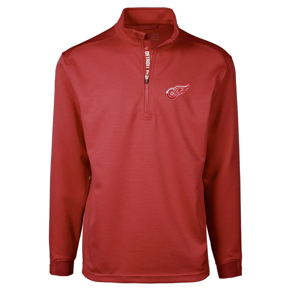 Men's Adidas Red Detroit Red Wings Logo AEROREADY Pullover Sweater