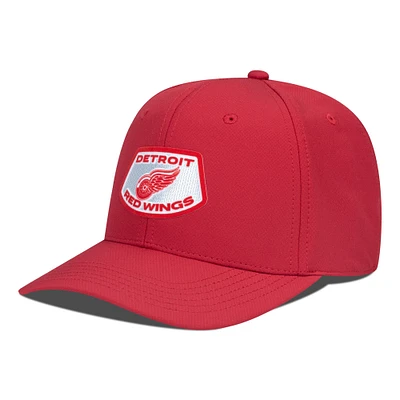 Men's Levelwear Red Detroit Wings Rise Skylight Flex Hat
