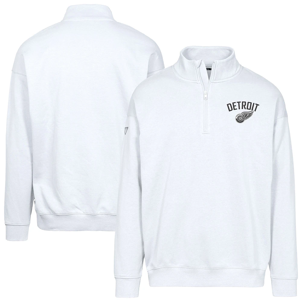 Men's Levelwear Detroit Red Wings Murray City Capsule Quarter-Zip Sweatshirt