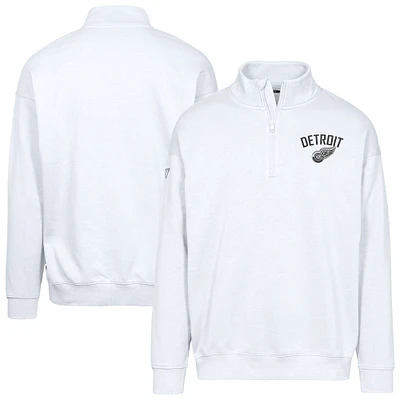Men's Levelwear Detroit Red Wings Murray City Capsule Quarter-Zip Sweatshirt