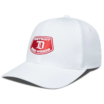 Casquette ajustable Skylight Zephyr blanche Detroit Red Wings pour homme Levelwear